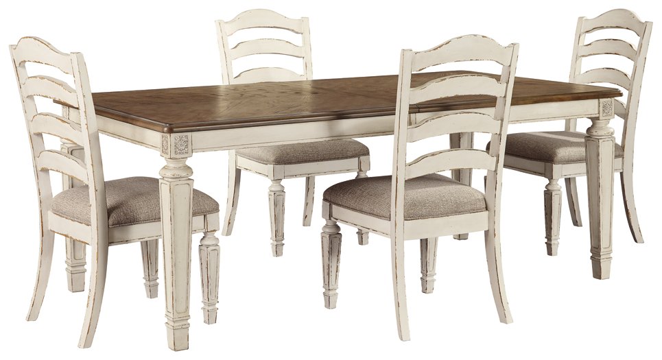 Juego de comedor Realyn de 5 piezas