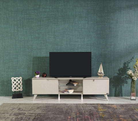 Mueble TV Denver Algodón Beige 