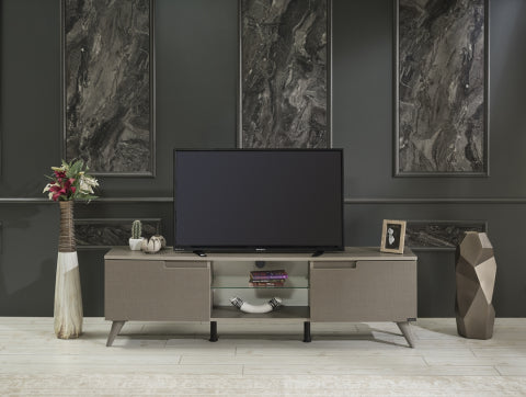 Mueble TV Denver Algodón Marrón 