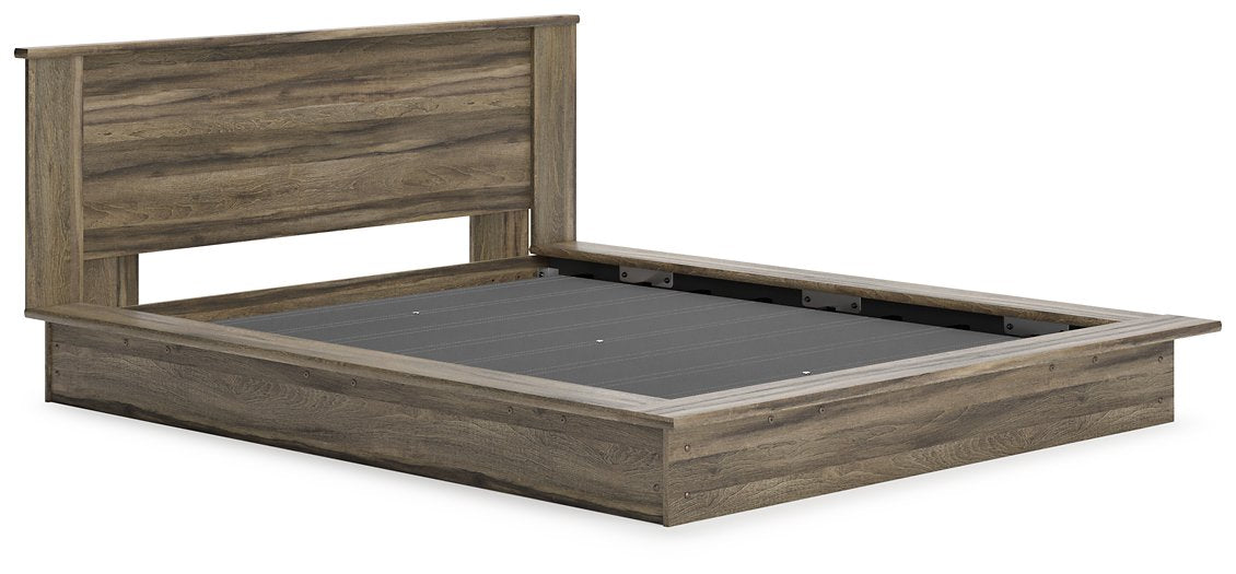 Cama con paneles Shallifer