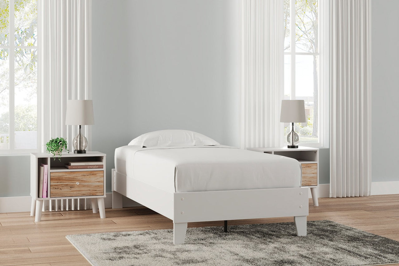 Cama con plataforma doble Piperton 