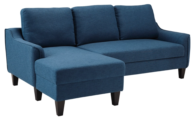 Jarreau Sofa Chaise Blue Sleeper
