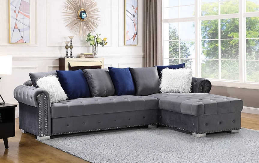 S8187 Seccional Milán (Gris) 