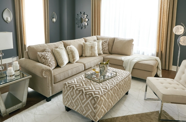Dovemont 2-Piece Sectional with Chaise