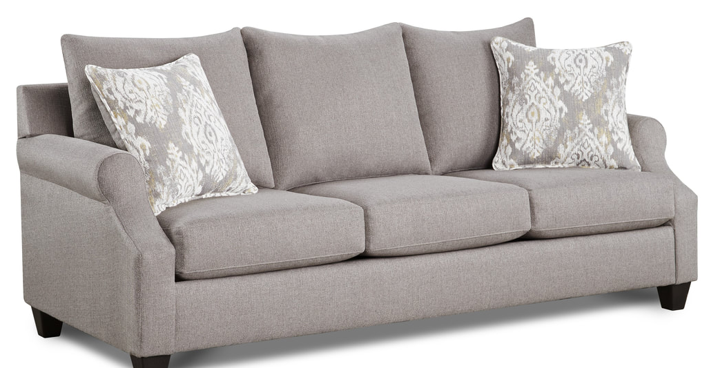 1190 Sofa & Loveseat Grey