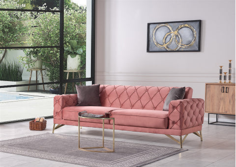 Fiesta Convertible Livingroom Set Pink