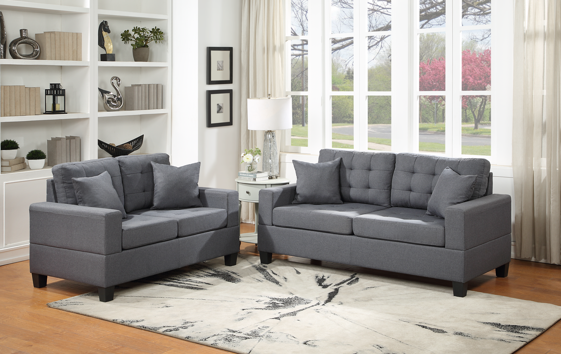 1155 - HH 2pc Sofa & Loveseat Set **NEW ARRIVAL**