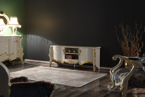 Mueble para TV Hunlkar Crema 