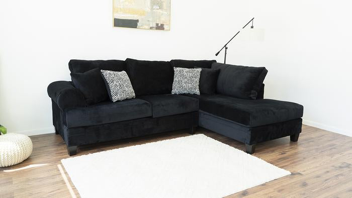 Jamba Black Sectional.