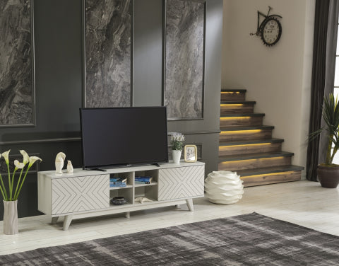 Mueble para TV Lina gris 