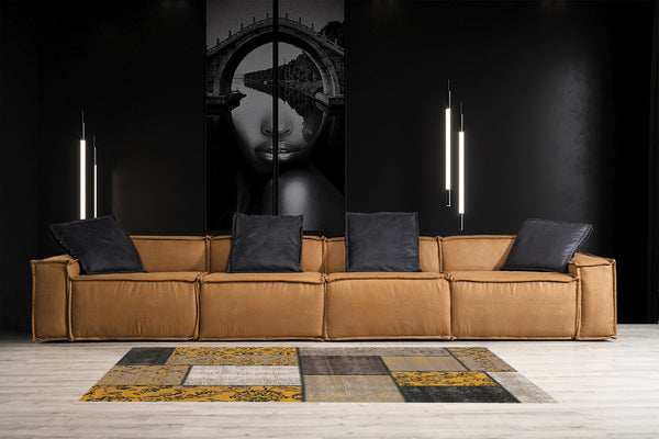 Marcella Mocha 5-Piece Modular Sectional. COMING SOON.
