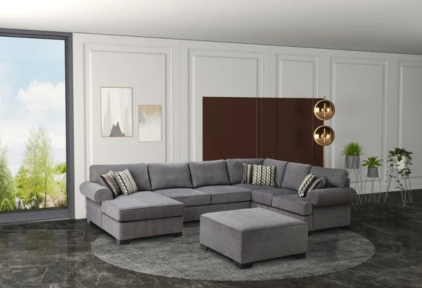 Sillón seccional Millwood Pewter LAF de 3 piezas