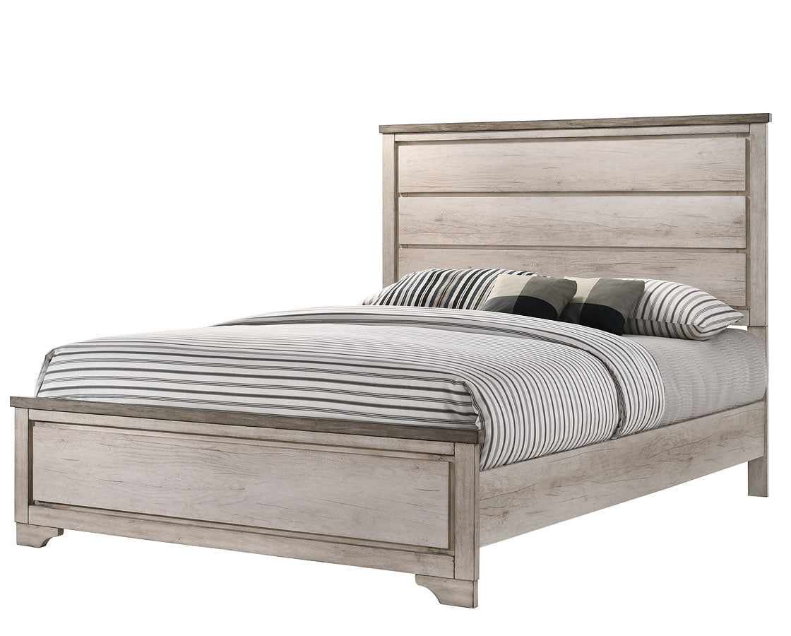 JUEGO DE DORMITORIO CON PANEL PATTERSON SETB3050.