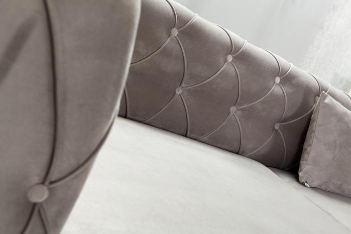 Piera Velvet Warm Gray Reversible Sectional, COMING SOON.
