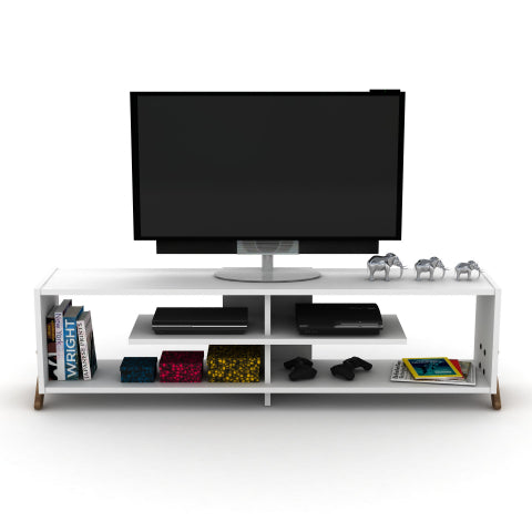 Mueble para TV Kipp Nogal-Blanco 
