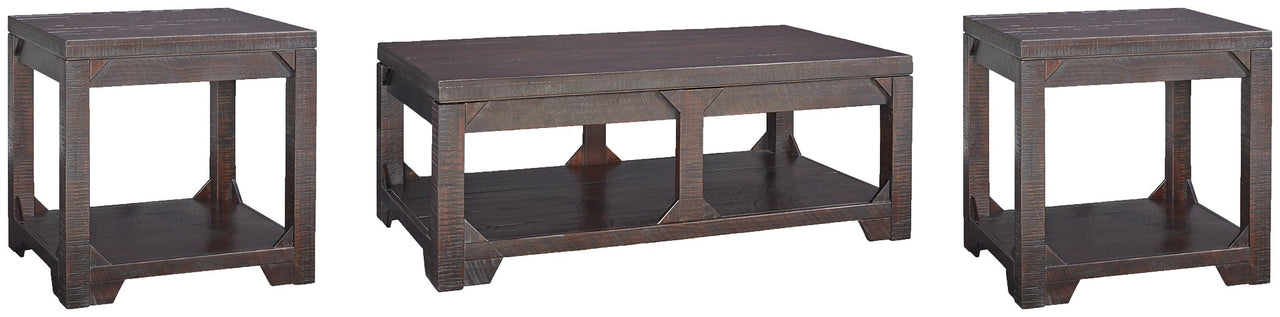 Juego de mesa auxiliar Rogness de 3 piezas