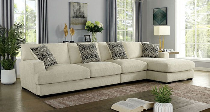 KAYLEE SECCIONAL EN L GRANDE CON CHAISE DERECHO