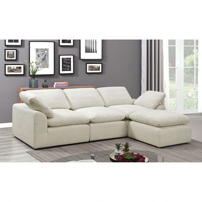 Chaise Seccional JOEL Crema
