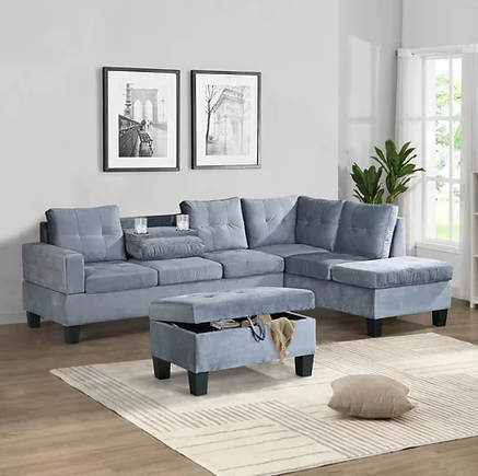 S878 Allen Parkway (Grey Velvet)