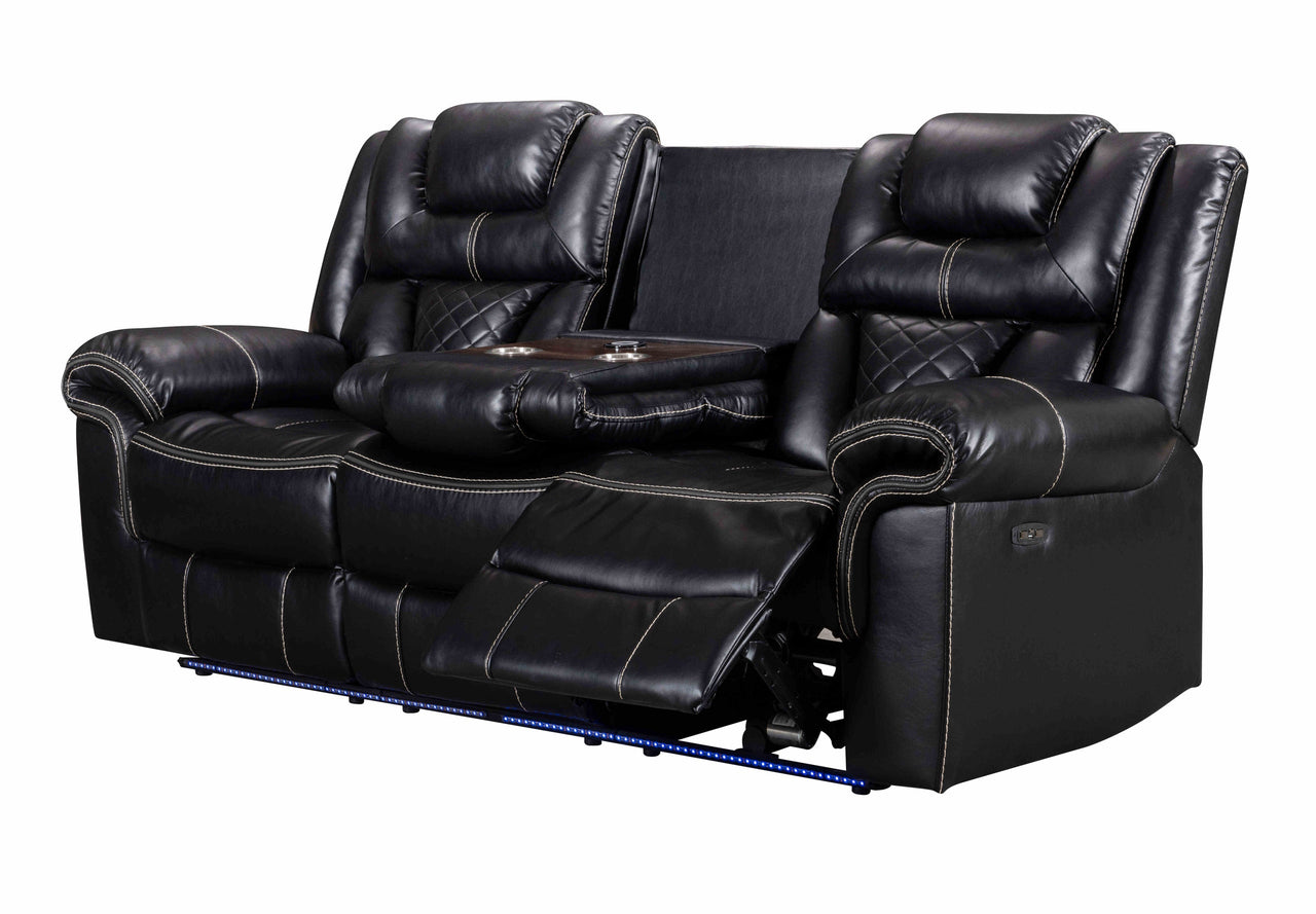 Alexa Black - Juego reclinable eléctrico de 3 piezas **NUEVA LLEGADA**