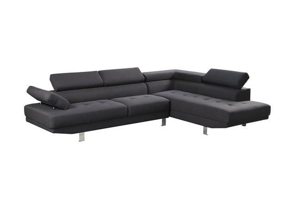 Stella Black Sectional **NEW ARRIVAL**